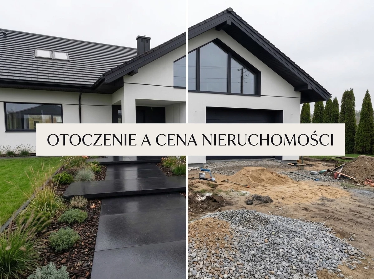 Pierwsze, na co patrzy kupujący, wcale nie jest wnętrze. Jak otoczenie domu realnie podnosi jego wartość przy sprzedaży