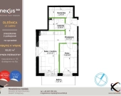 Mieszkanie 2 pokojowe + garderoba + balkon | Zdjęcie 2