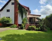 Dom przy lesie, taras, kominek, ogród. | Zdjęcie 3