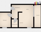 2 pokoje w Apartamentowcu, w pełni umeblowane | Zdjęcie 9