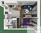 Nowe 2 pokoje 36 m2 I blisko tramwajów | Zdjęcie 1