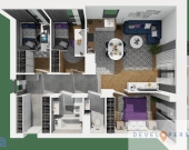 Rodzinne 4 pokoje w spokojnej zielonej okolicy | Zdjęcie 1