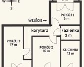 3pok, 75met, okolice Nowowiejskiej ROZKŁAD/BALKON/PIWNICA (Wrocław) | Zdjęcie 6