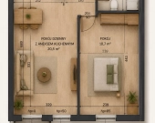 2pok, 39met, okolice Herbsta BALKON/GARAŻ/WINDA (Wrocław) | Zdjęcie 6