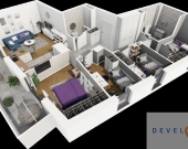 Nowe gotowe mieszkanie 5 pokoi 80 m2 I hala garażo | Zdjęcie 1