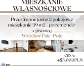 2pok, 39met, okolice Poleskiej PO REMONCIE/PIWNICA (Wrocław) | Zdjęcie 7