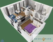 Nowe rodzinne mieszkanie 3 pokoje 54,17 m2 | Zdjęcie 2