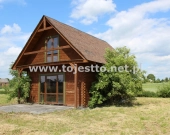 Domek drewniany salon z aneksem, 2 sypialnie | Zdjęcie 4