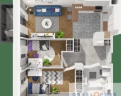 Nowe gotowe 3 pokoje 50 m2 I parking gratis | Zdjęcie 1