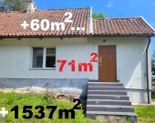 Pół bliźniaka 71m2 + ładna działka 1500m2 | Zdjęcie 1