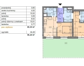 Mieszkanie 3 pokojowe z ogródkiem | Zdjęcie 1