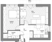 2pok, 50met, Okolice Kasztanowej BALKON/KOMÓRKA (Wrocław) | Zdjęcie 13