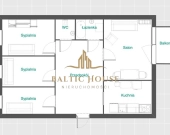 4Pokoje Balkon Piwnica Przy Lesie Centrum Witomino | Zdjęcie 9