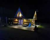 Dom na Mazurach z domowym SPA  sauna, balia z jacuzzi, basen, kajaki nad jeziorem | Zdjęcie 3