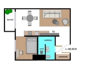2pok, 42met, Okolice Kapitulnej BALKON/WINDA/2018 (Wrocław) | Zdjęcie 12