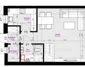 Środkowy segment szeregówki, stan deweloperski | Zdjęcie 5