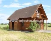 Domek drewniany salon z aneksem, 2 sypialnie | Zdjęcie 2