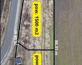 Działka 2500 m2 Gościęcice k. Strzelina | Zdjęcie 1
