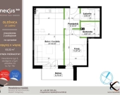 Mieszkanie 2 pokojowe + garderoba + balkon | Zdjęcie 2