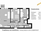 44,20 m2 komfortu - dwa pokoje w sercu Grajewa | Zdjęcie 8