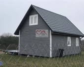 LELESZKI - ZABUDOWANA DOMKIEM SKANDYNAWSKIM DZIAŁK | Zdjęcie 1