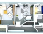 3pok, 80met, Okolice Parku Tołpy BALKON/PIWNICA (Wrocław) | Zdjęcie 3