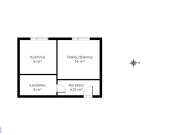 Kawalerka | osobna kuchnia | możliwość 2 pokoi | 5 | Zdjęcie 2