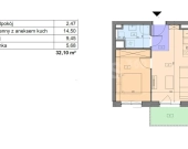 2 pokojowe mieszkanie, wygodny układ, balkon | Zdjęcie 3