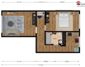 2-pokojowe mieszkanie w centrum | Zdjęcie 8