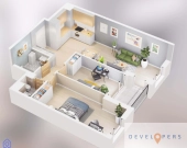 Nowe gotowe mieszkanie 3 pokoje I Hala garażowa | Zdjęcie 1