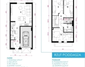 Nowoczesny dom w zabudowie szeregowej | Zdjęcie 1
