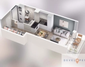 Nowa kawalerka przy Parku Śląskim z balkonem | Zdjęcie 1