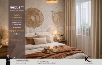 Zdjęcie główne ogłoszenia 2 pokojowe mieszkanie, wygodny układ, balkon