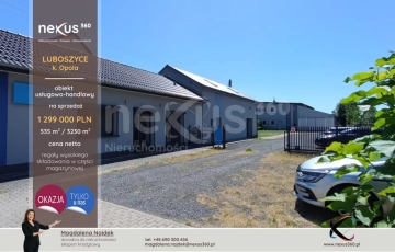 Zdjęcie główne ogłoszenia Budynki biurowo magazynowe z halą (z najemcą)