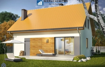 Zdjęcie główne ogłoszenia Nowy dom 100 m² | Sucha Górna k. Polkowic | garaż