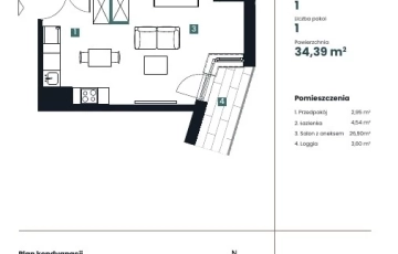 Zdjęcie główne ogłoszenia Apartament na sprzedaż, Świnoujście 34,39m2, 557 118,00 zł
