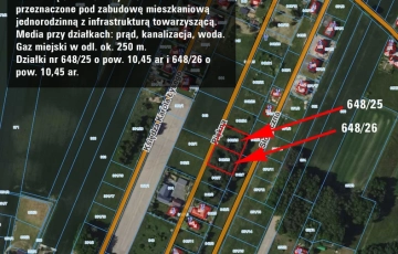 Zdjęcie główne ogłoszenia Sprzedaż działka budowlana w Łubnianach, 10,4 ar.