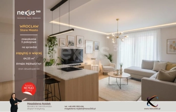 Zdjęcie główne ogłoszenia Mieszkanie 3 pokojowe - nowoczesne osiedle