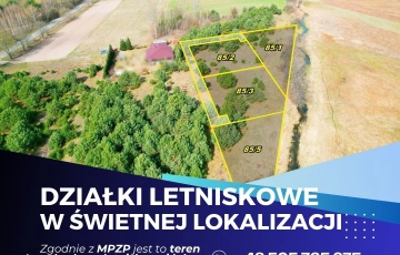Zdjęcie główne ogłoszenia Twoja działka nad Narwią - MPZP. Cisza i natura