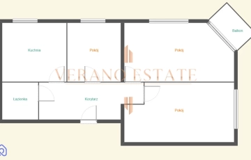 Zdjęcie główne ogłoszenia Przestronne 55m2 | niski czynsz | 3 pokoje