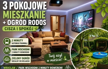 Zdjęcie główne ogłoszenia 3pok, 49met, okolice Gliwickiej ROZKŁAD/PIWNICA/OGRÓD (Wrocław)