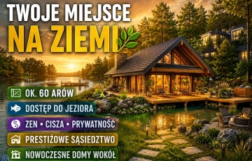 Zdjęcie główne ogłoszenia Działka budowlana (6000 m2) okolice Twardogóry JEZIORO/LAS