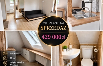 Zdjęcie główne ogłoszenia 2pok, 39met, okolice Opolskiej ROZKŁAD/PIWNICA (Wrocław)
