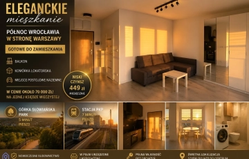 Zdjęcie główne ogłoszenia 1pok, 27met, Okolice Słowiańskiej BALKON/KOMÓRKA/MP (Wrocław)