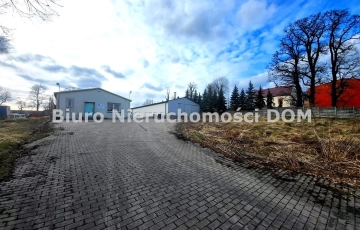 Zdjęcie główne ogłoszenia sprzedam hale na działce o pow.  3600m2