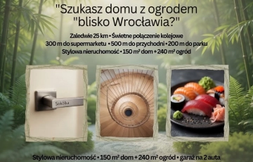 Zdjęcie główne ogłoszenia 4pok, 150met, okolice Wileńskiej TARAS/OGRÓD/GARAŻ (Oleśnica)