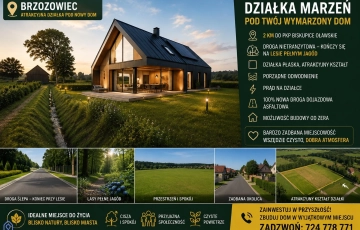 Zdjęcie główne ogłoszenia Działka Budowlana (2000 m2) MEDIA (Brzozowiec)