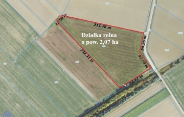 Zdjęcie główne ogłoszenia Atrakcyjna działka rolna 2,07 ha, Bukowa Śląska