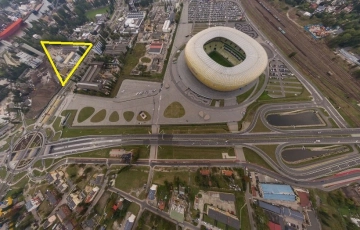 Zdjęcie główne ogłoszenia Gdańsk Letnica 3,7 ha Marynarki Polskiej przy stadionie Arena