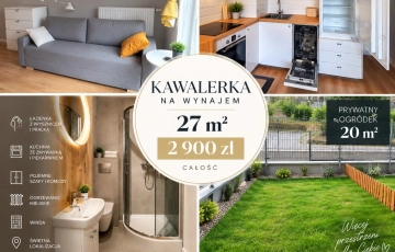 Zdjęcie główne ogłoszenia 1pok, 27met, okolice Daszyńskiego OGRÓD (Wrocław)